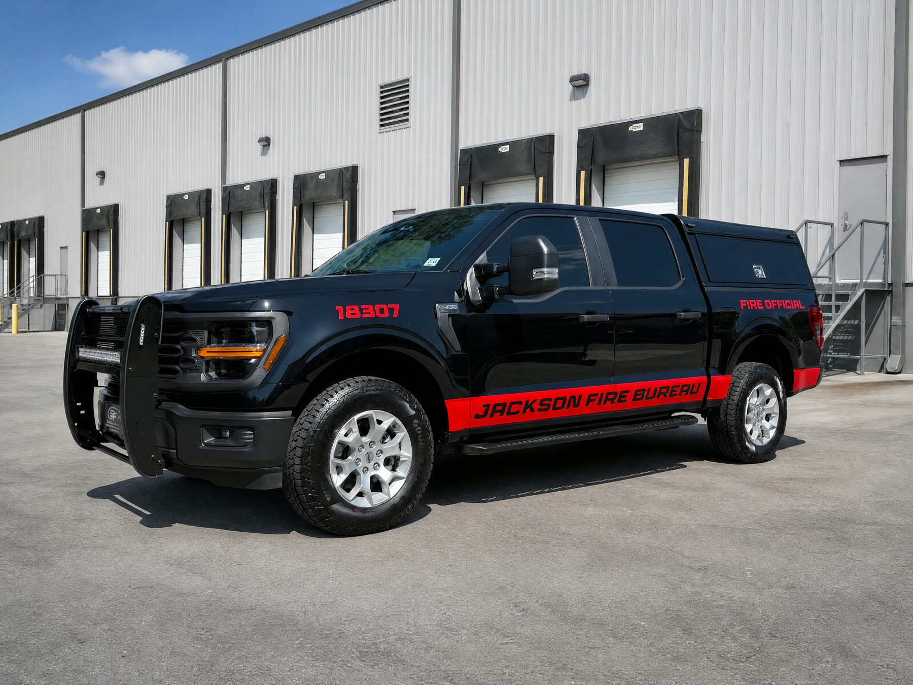 Jackson Fire Bureau Ford F-150. photo 1